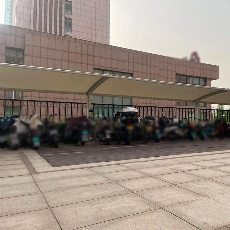 隆昌市膜结构电动车棚