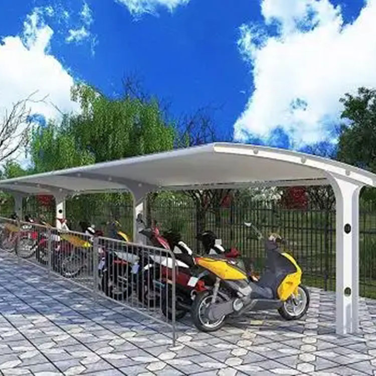 隆昌市膜结构电动车棚